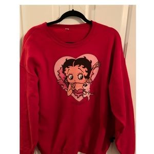 Betty Boop crewneck
